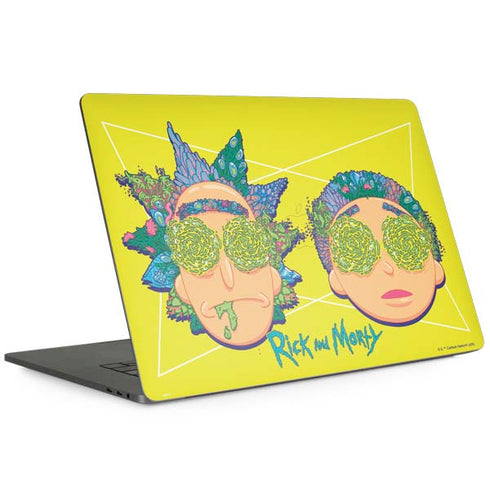 Adult Swim Rick and Morty Rick and Morty Portal Eyes MacBook Skins